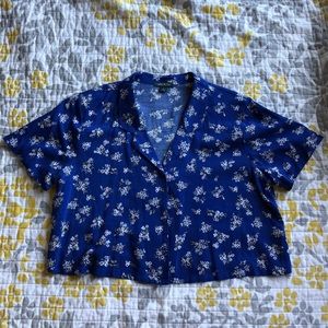 Wild Fable floral button down